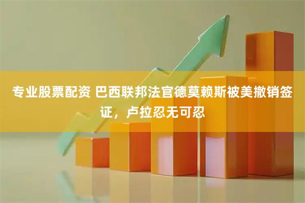 专业股票配资 巴西联邦法官德莫赖斯被美撤销签证，卢拉忍无可忍